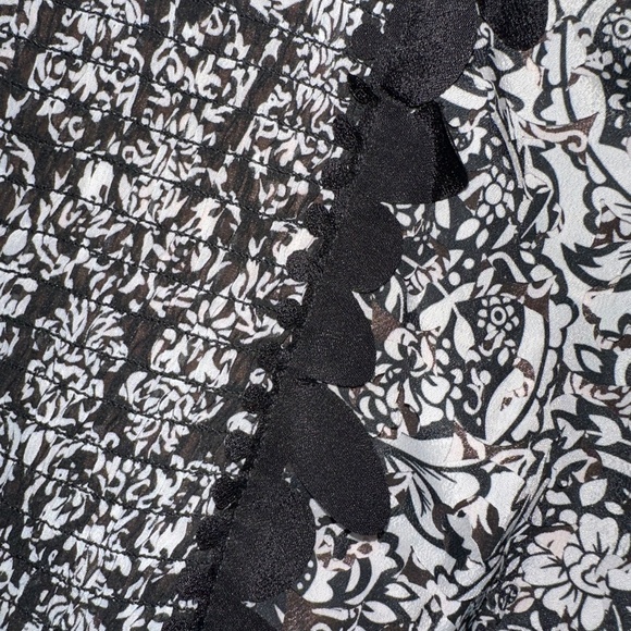 Beguile by Byron Lars Sombra Laser Cut Pencil Skirt  Like New,0 ,GD1189 - Picture 3 of 5